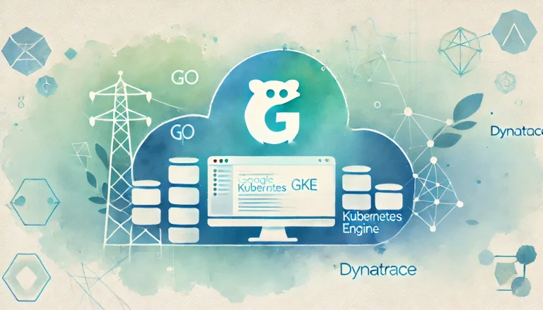 Monitorización de un clúster Kubernetes en GKE con Dynatrace y aplicaciones en Go